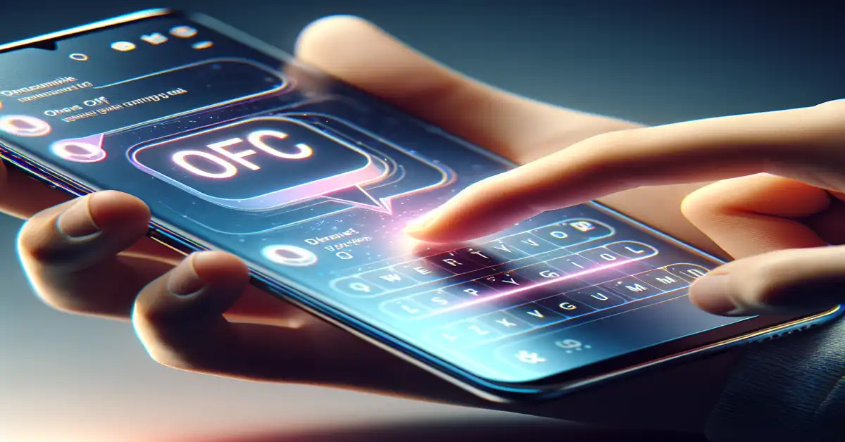 what ofc mean in text examples