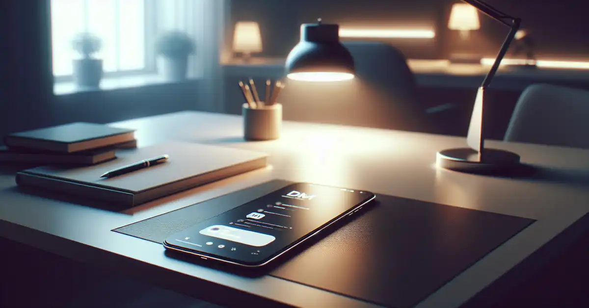 what does dm mean in text