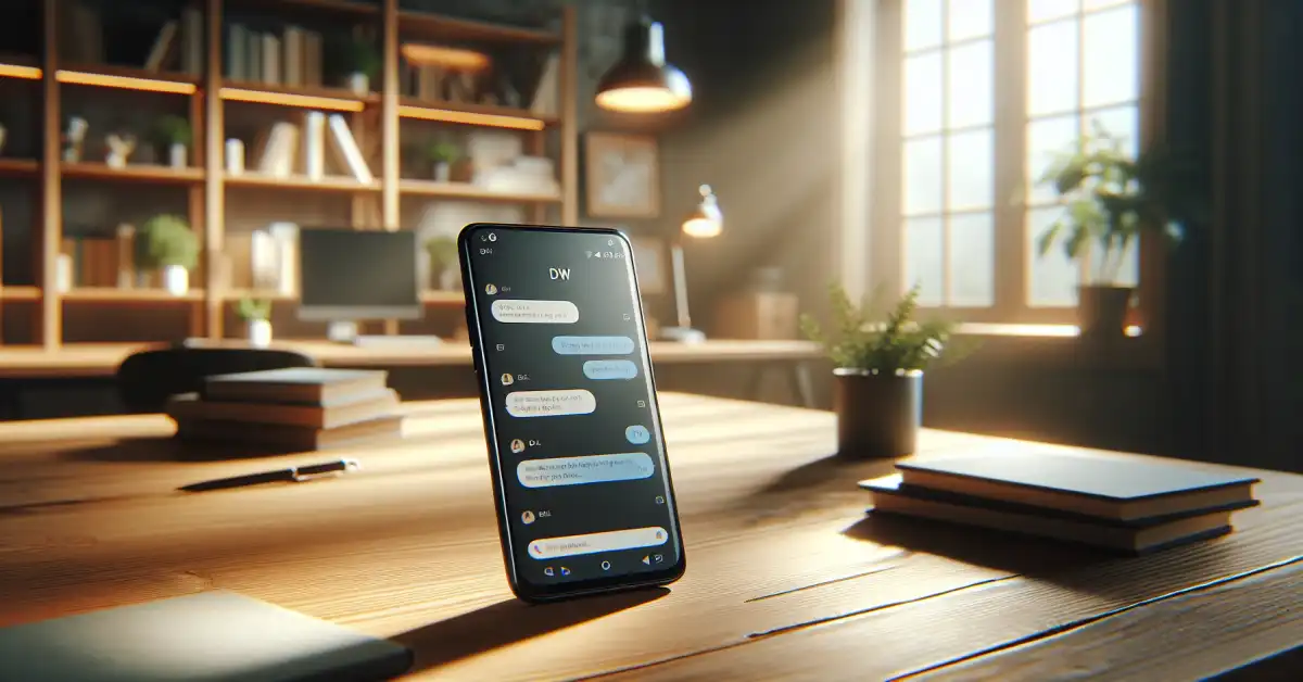 what does dw mean in text