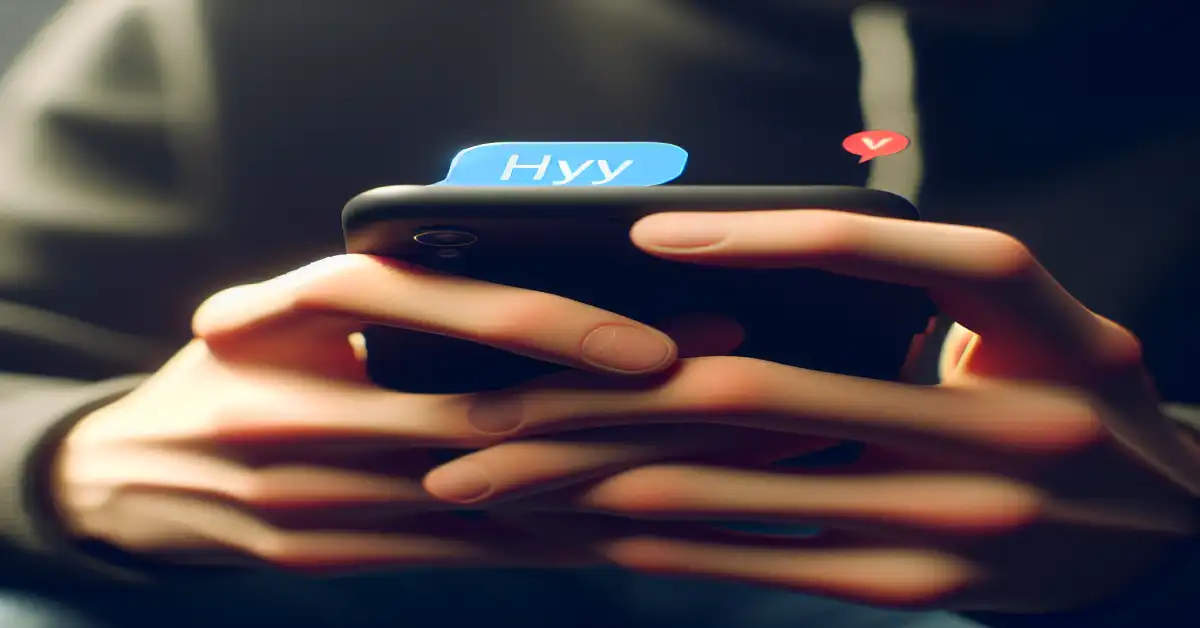 what does hy mean in a text examples