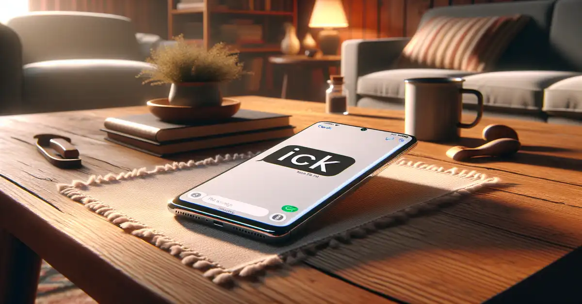 what does ick mean in text