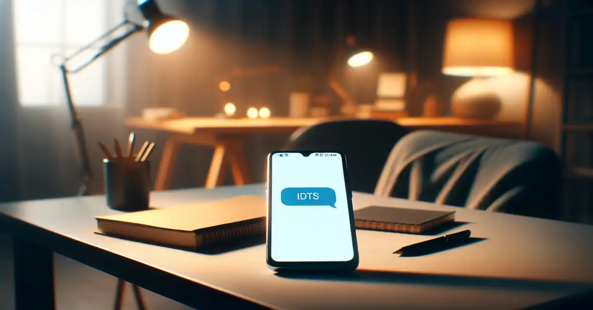 what does idts mean in text