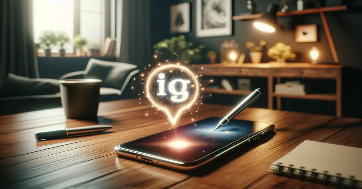 what does ig mean in text