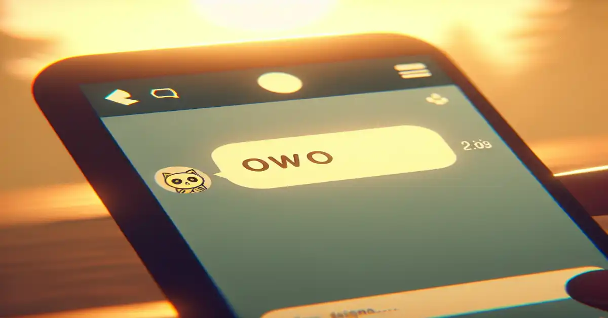 what does owo mean in text