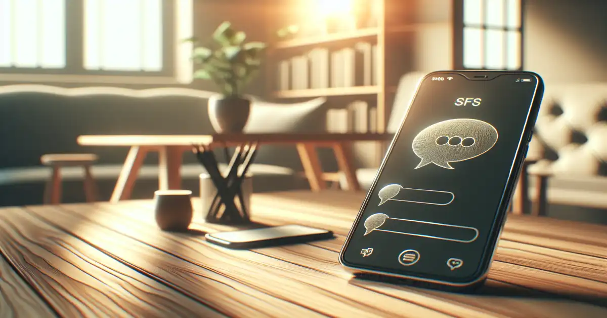 what does sfs mean in text