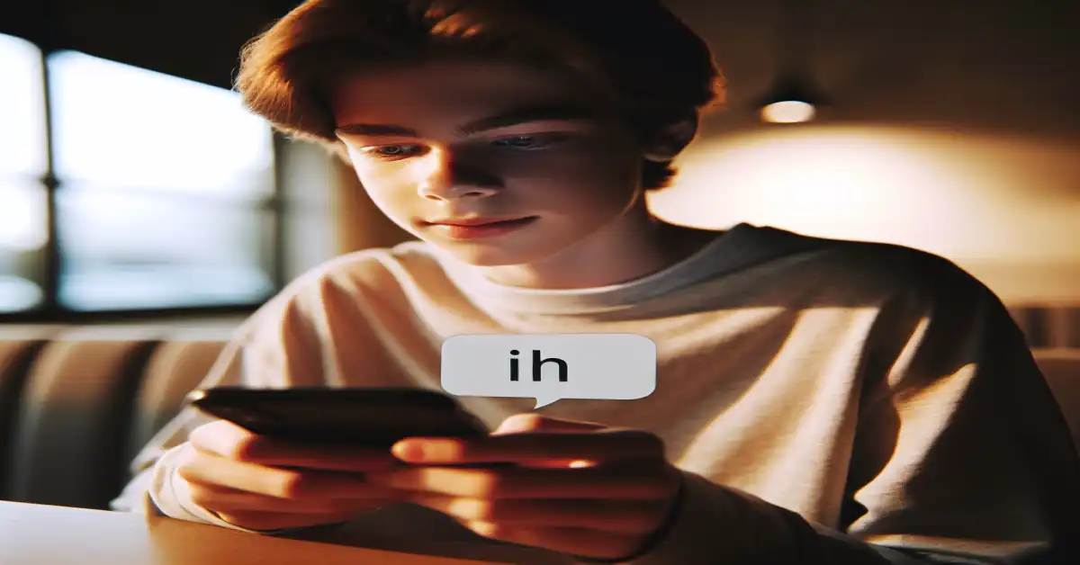 what does ih mean in text examples