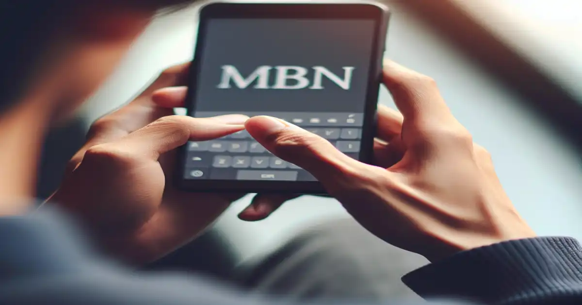 what mbn mean in text examples