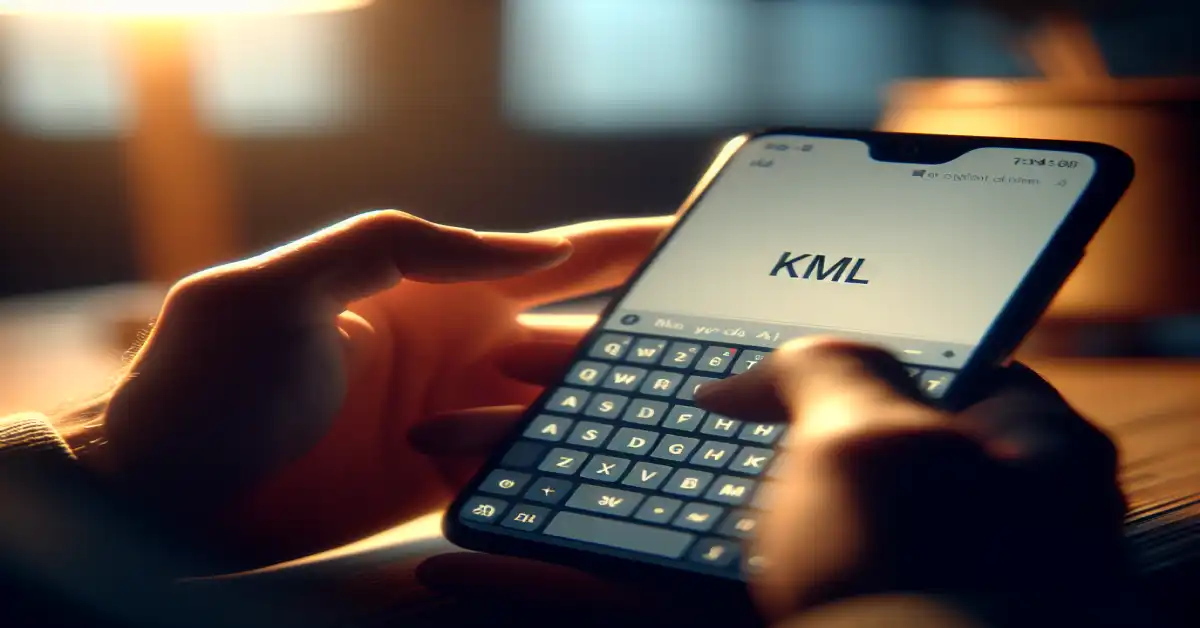 what does kml mean in text examples