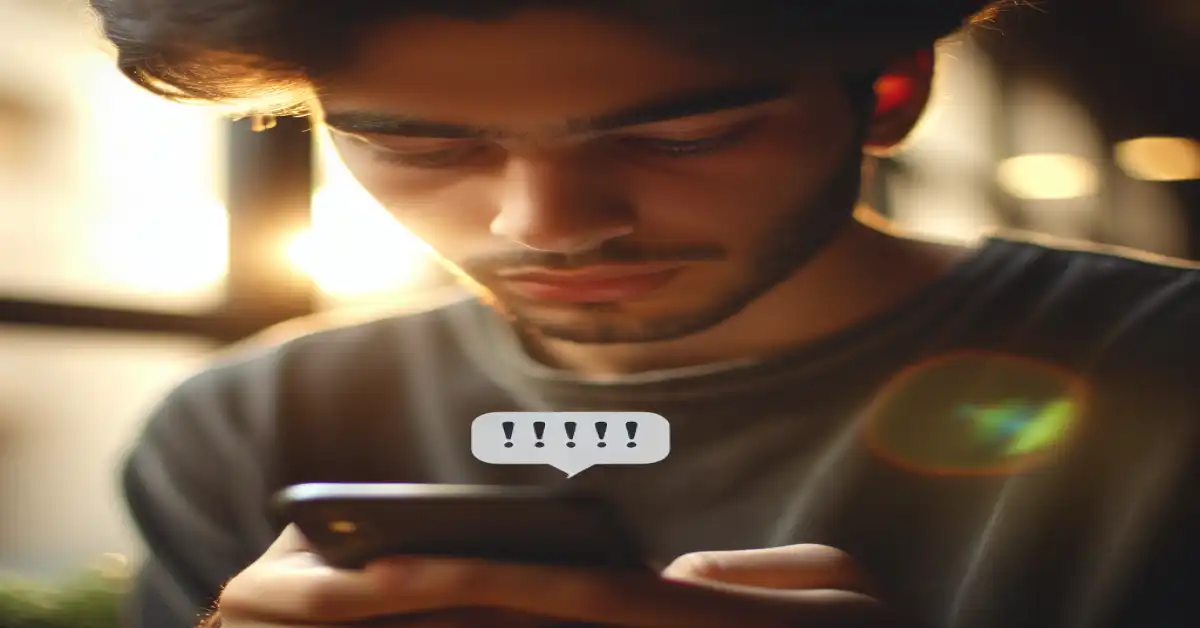 what does !! mean in text examples