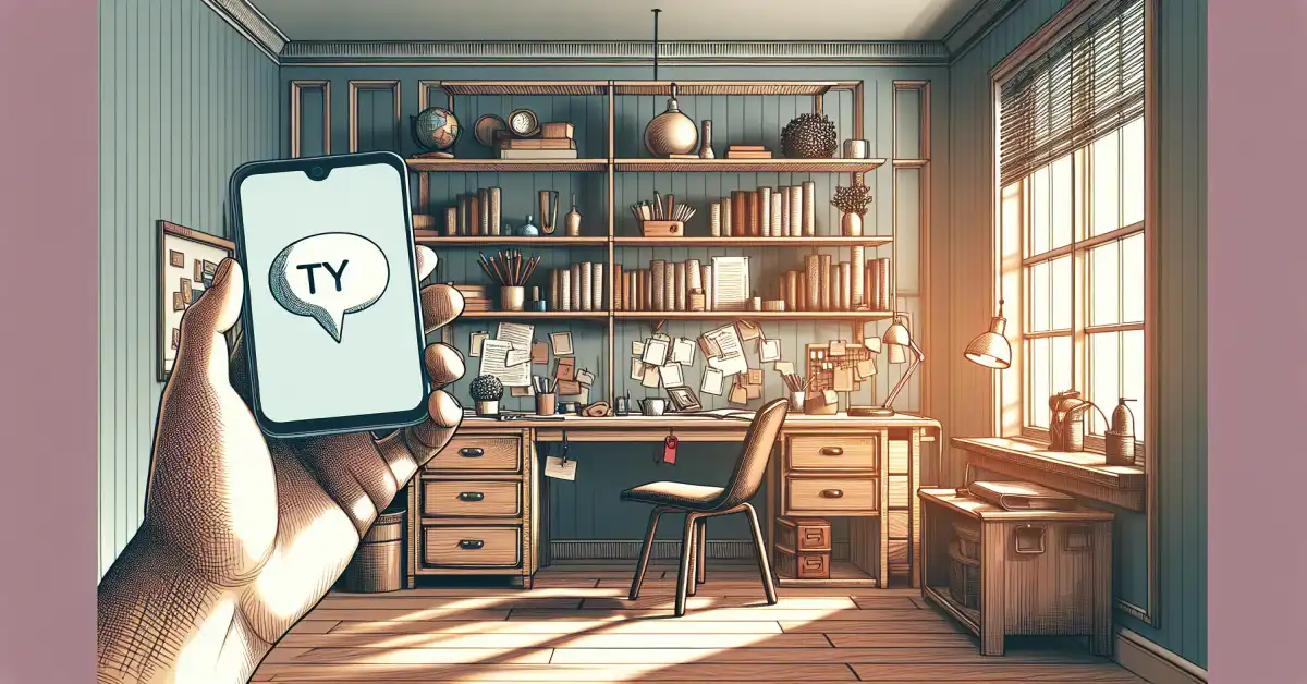 what does ty mean in text