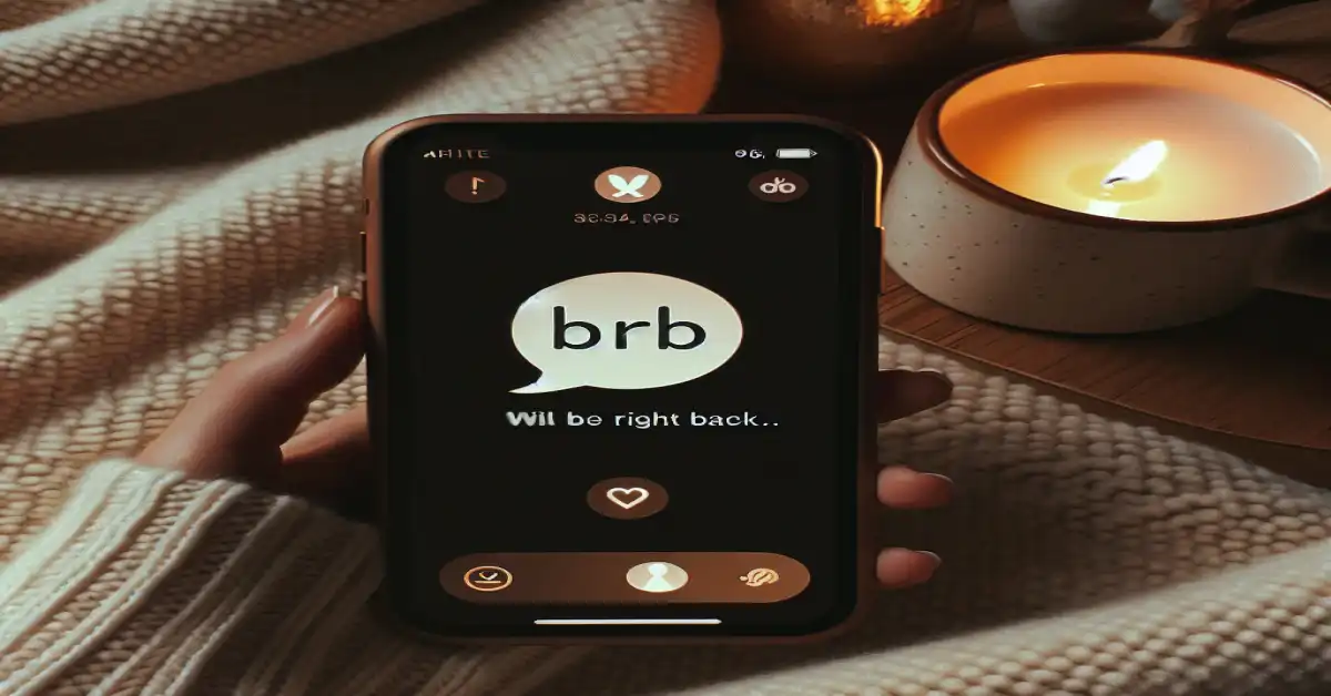 what does brb mean in text