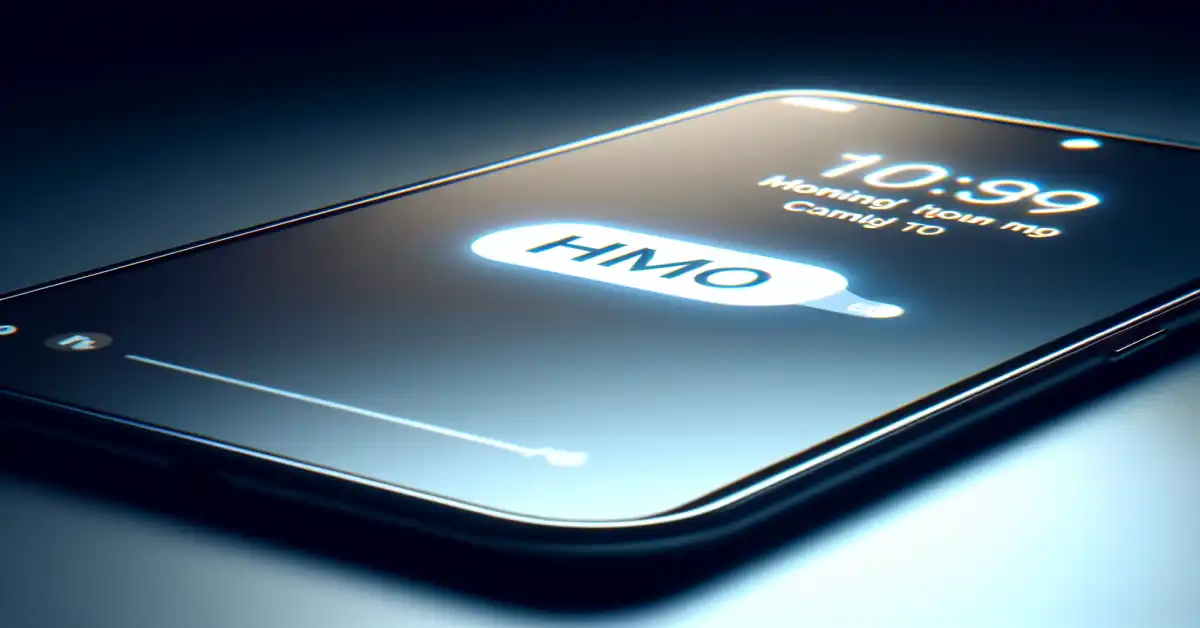 what does hmo mean in text