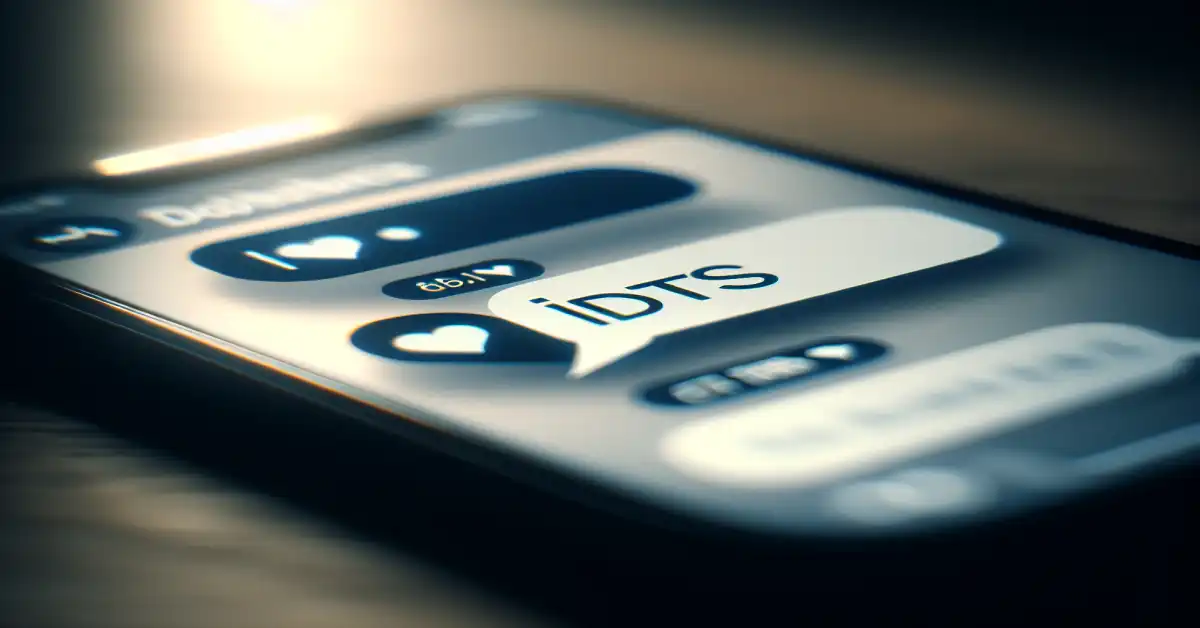 what does idts mean in text