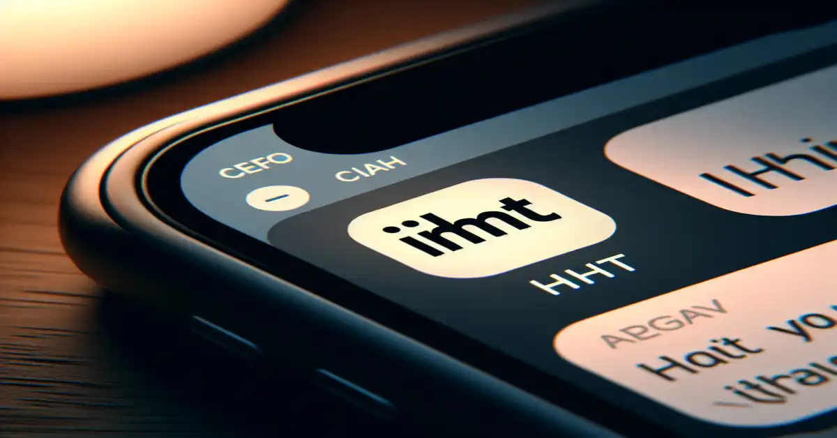 what does ihht mean in text