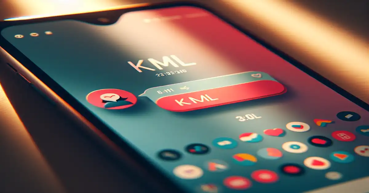 what does kml mean in text