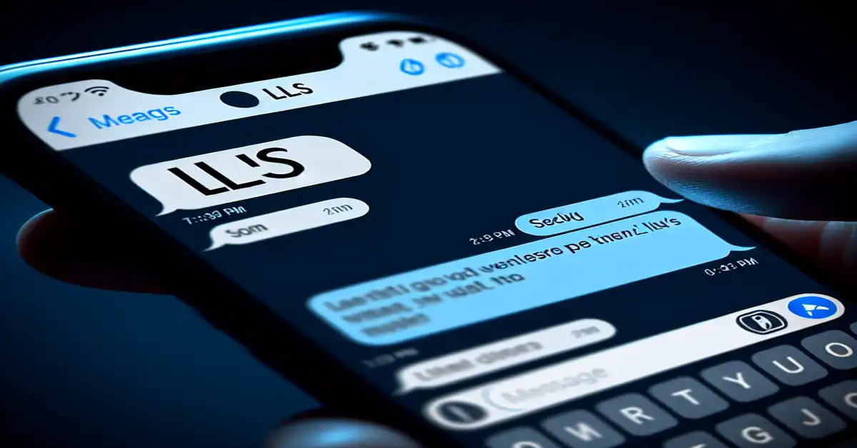 what does lls mean in text