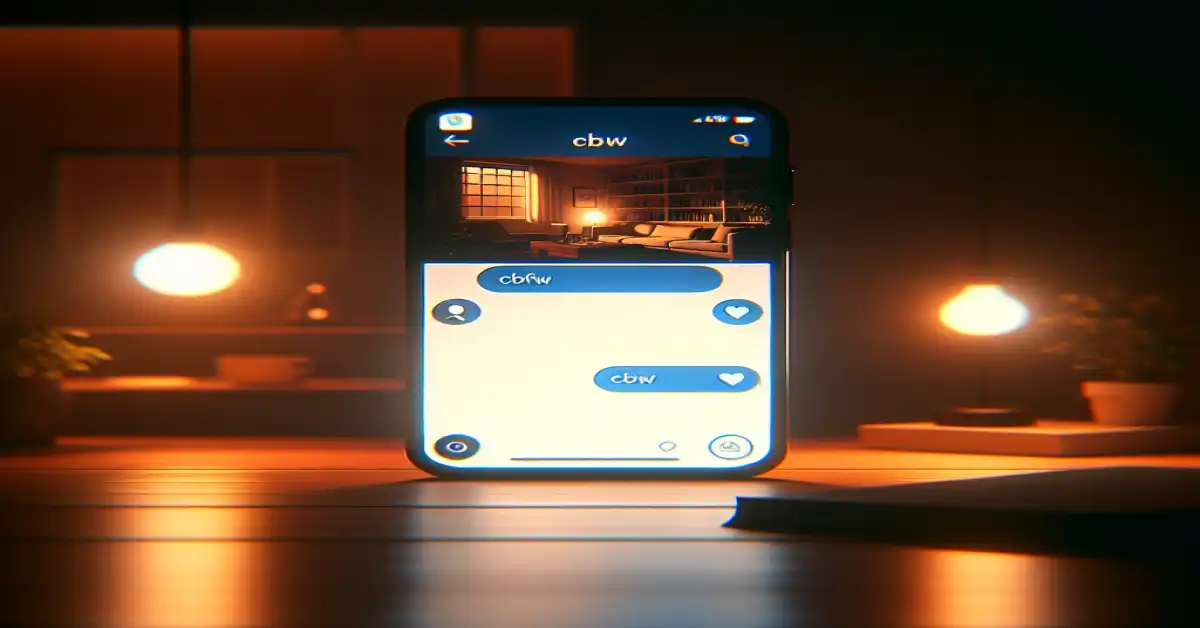 what does cbfw mean in text