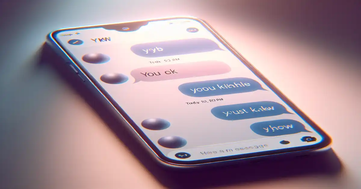 what does ykw mean in text