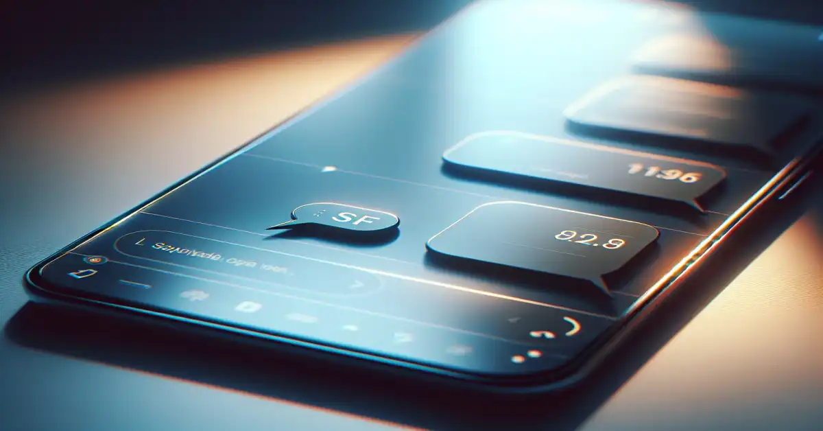 what does sf mean in text