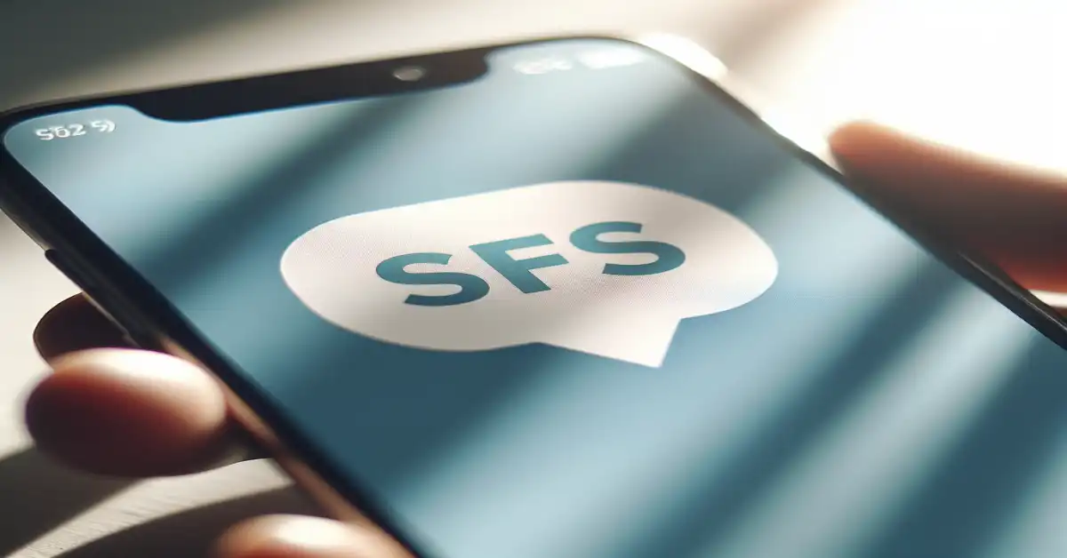 what do sfs mean in text