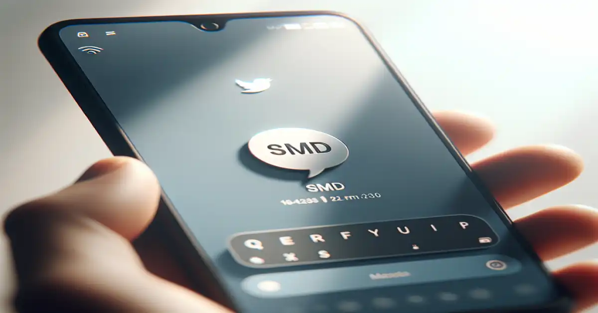 what does smd mean in a text message