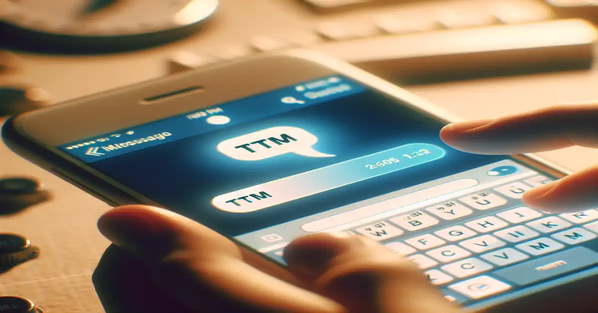 what do ttm mean in text