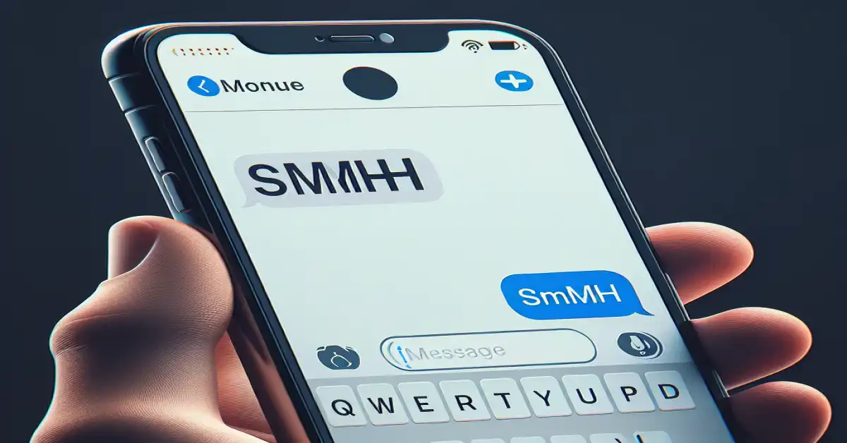 what does smh mean in text slang