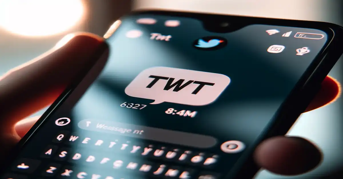 what does twt mean in text