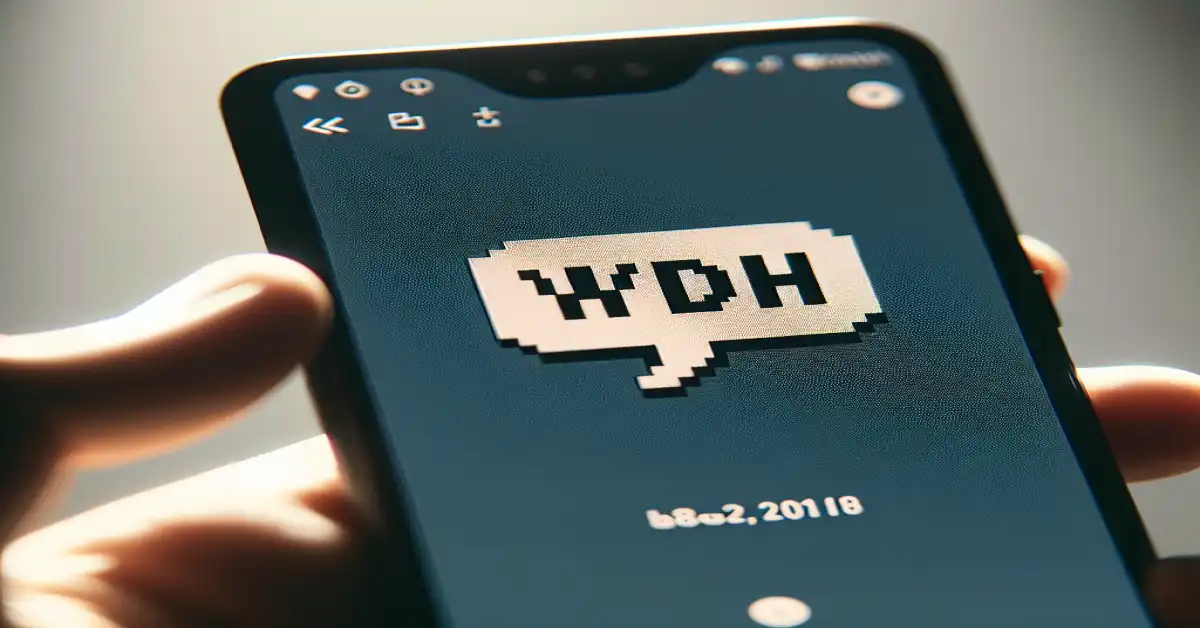 what does wdh mean in text