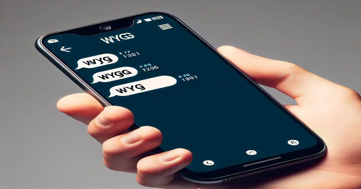 what does wygg mean in text