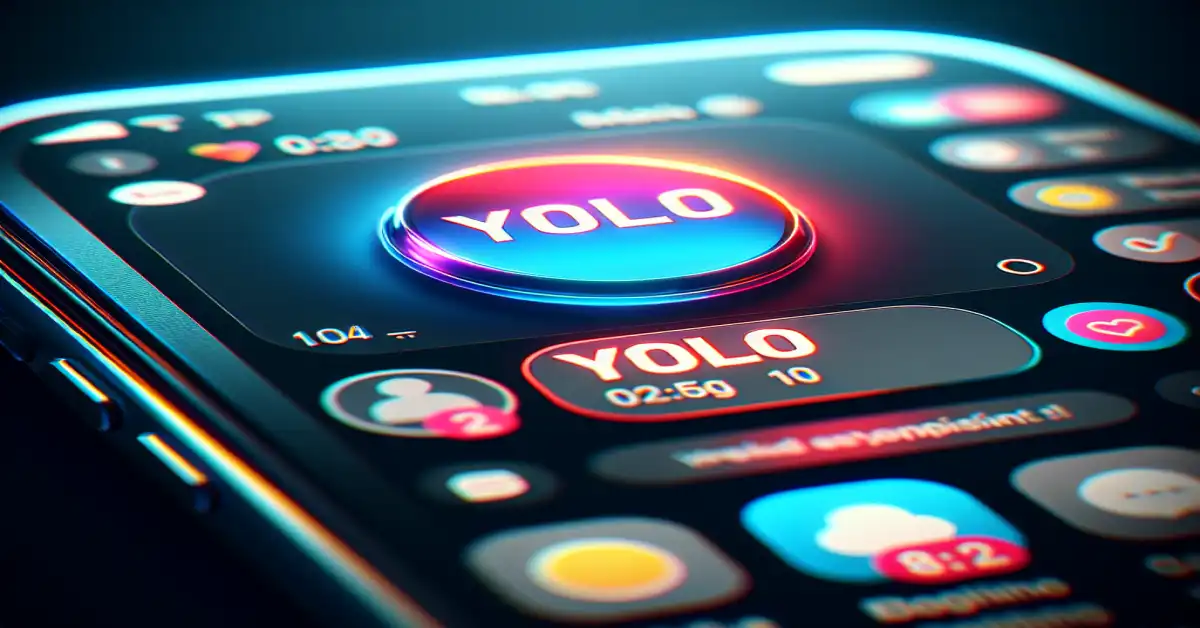 what does yolo mean in text