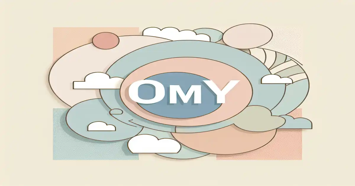 what does omy mean in text related