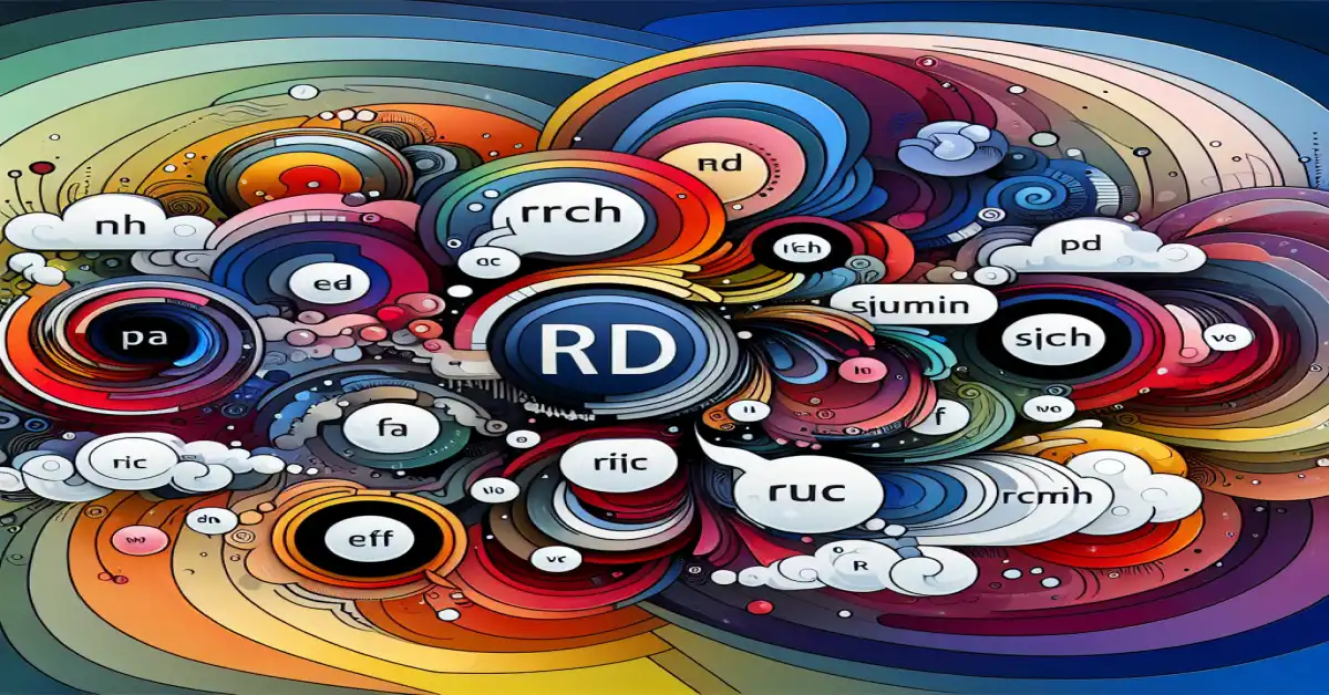 what does rd mean in a text related