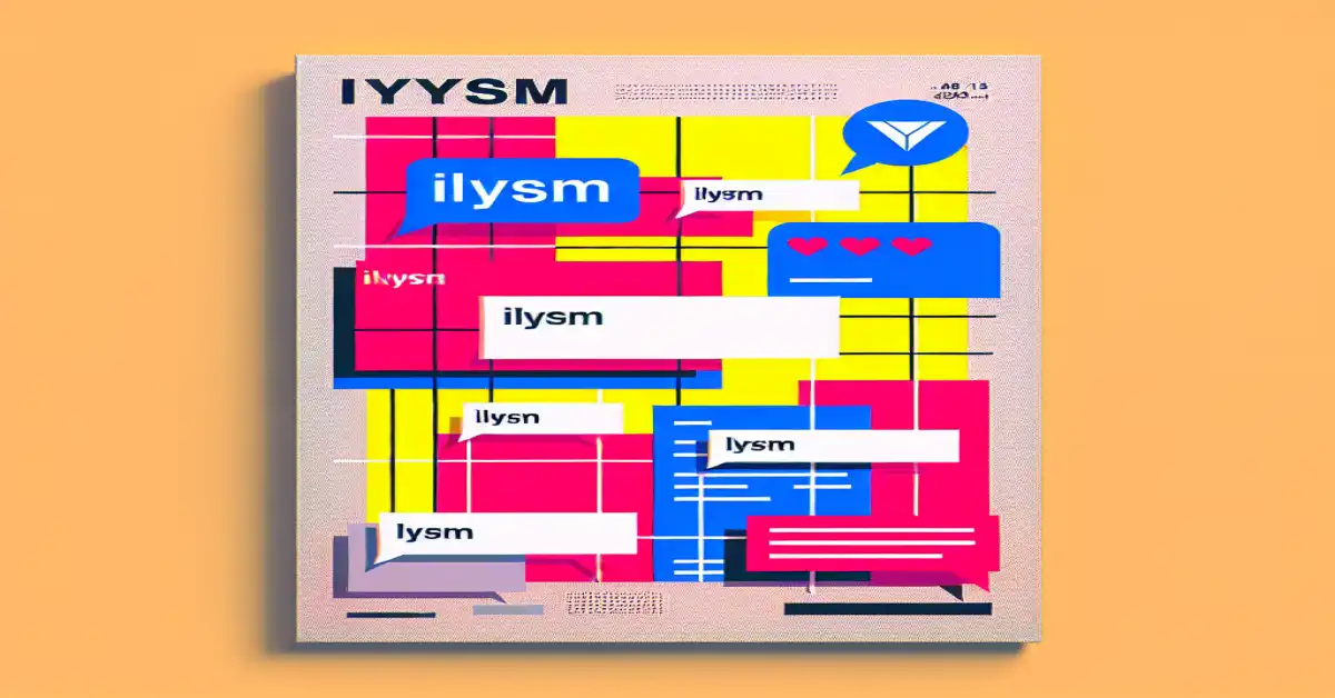 what does ilysm mean in text related