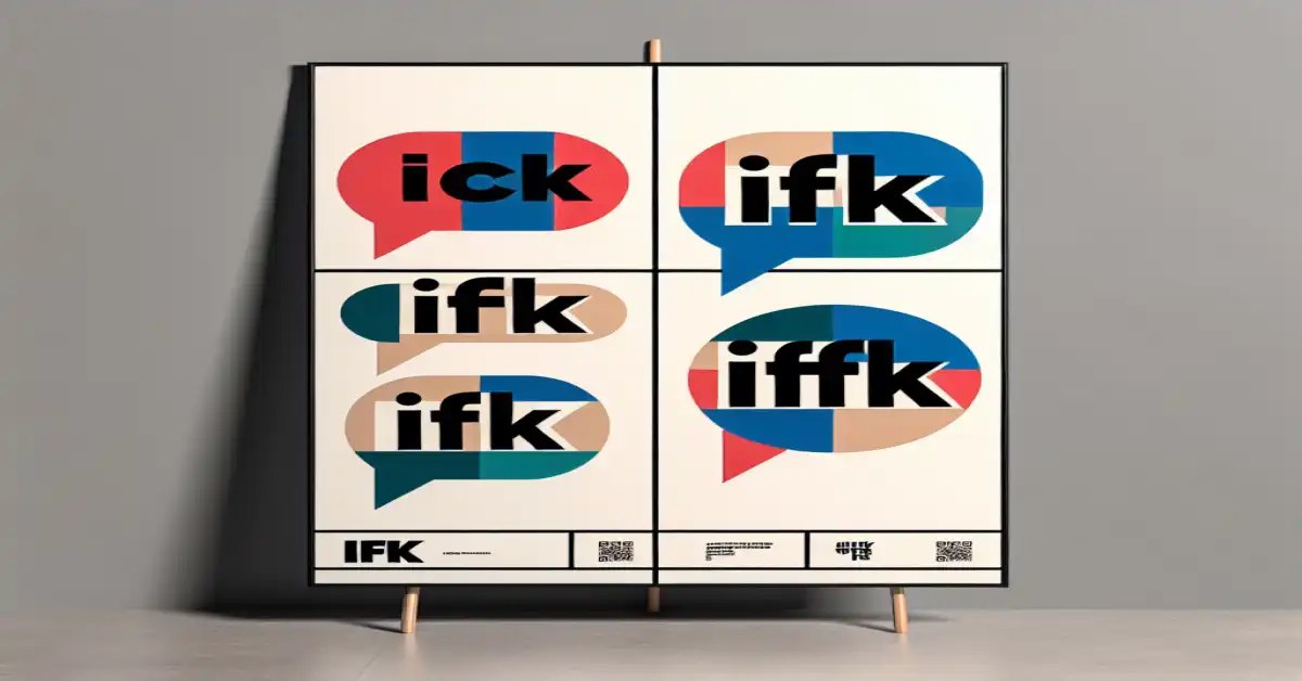 what does ifk mean in text related