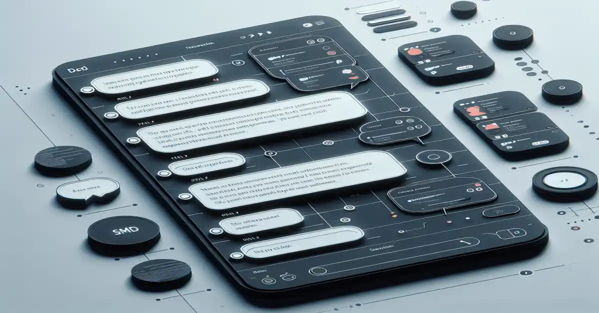 what does smd mean in a text message related