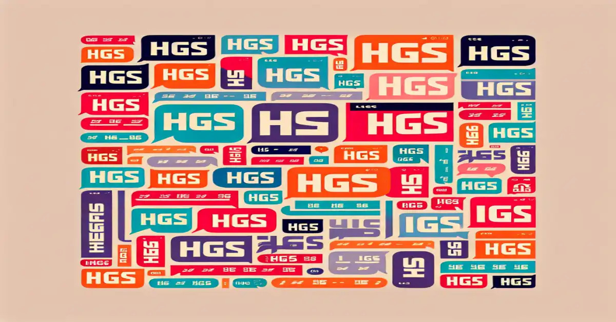 what does hgs mean in text related