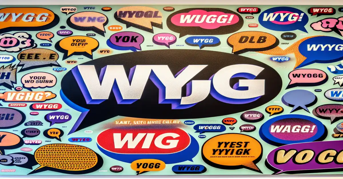 what does wygg mean in text related