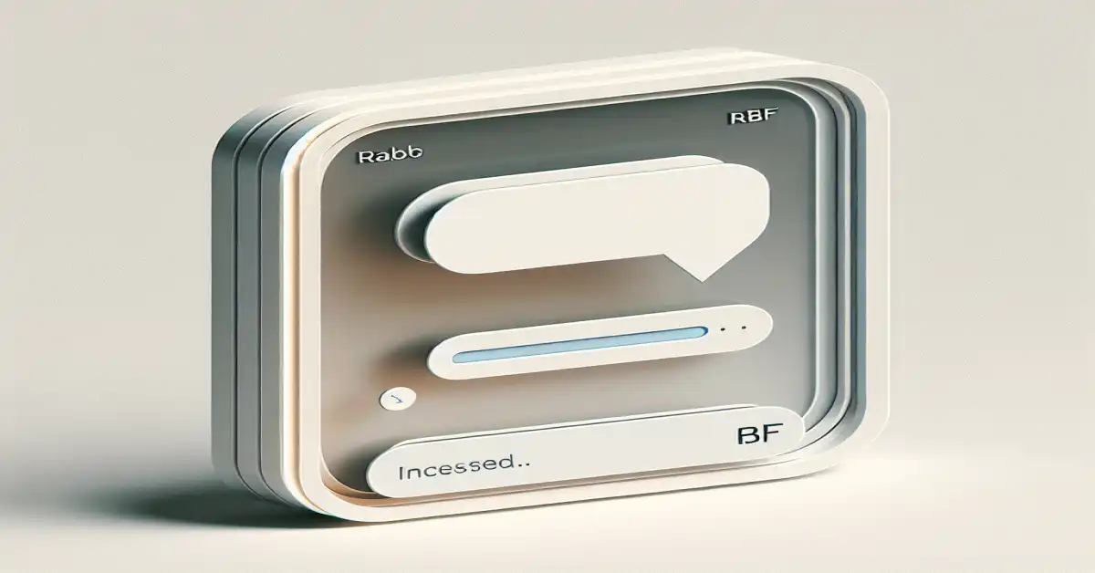 what does rbf mean in text related