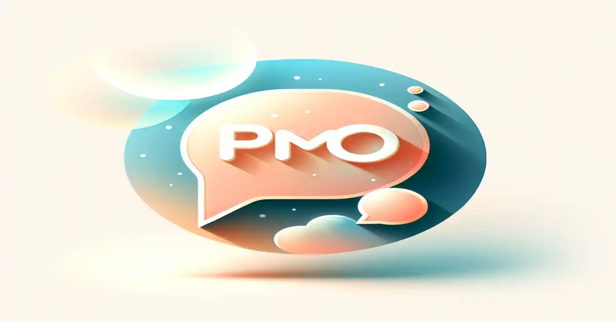 what does pmo mean in text message related