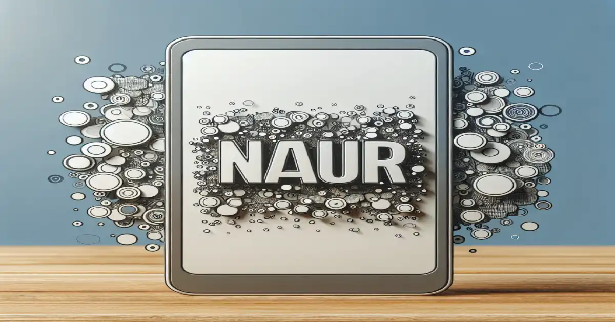 what does naur mean in text related