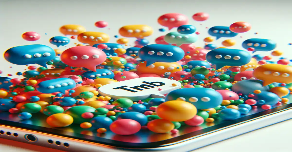 what tmb mean in text related