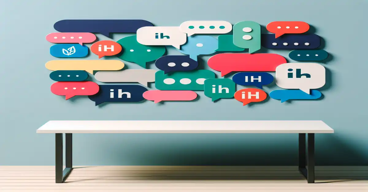 what does ih mean in text related