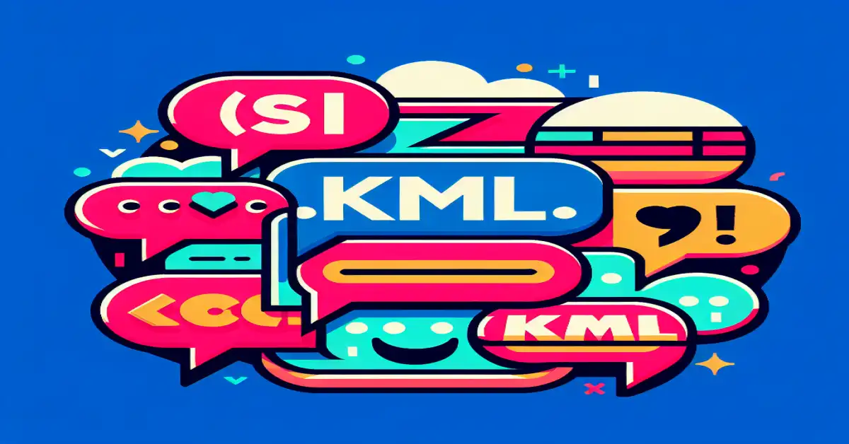 what does kml mean in text related