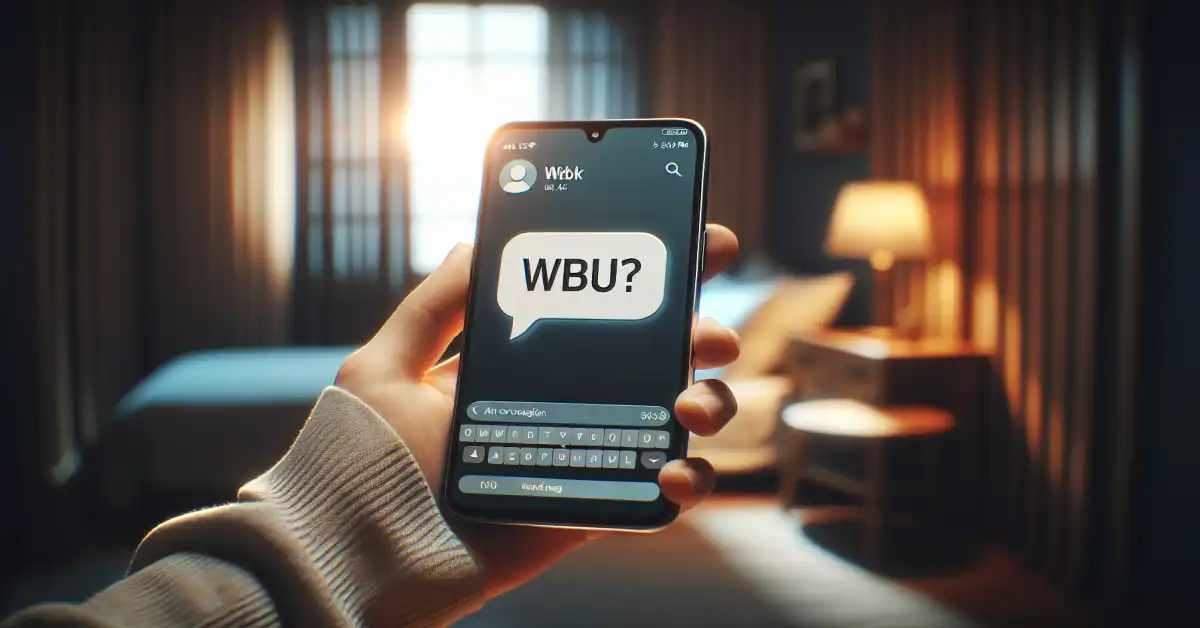 what does wbu mean in a text