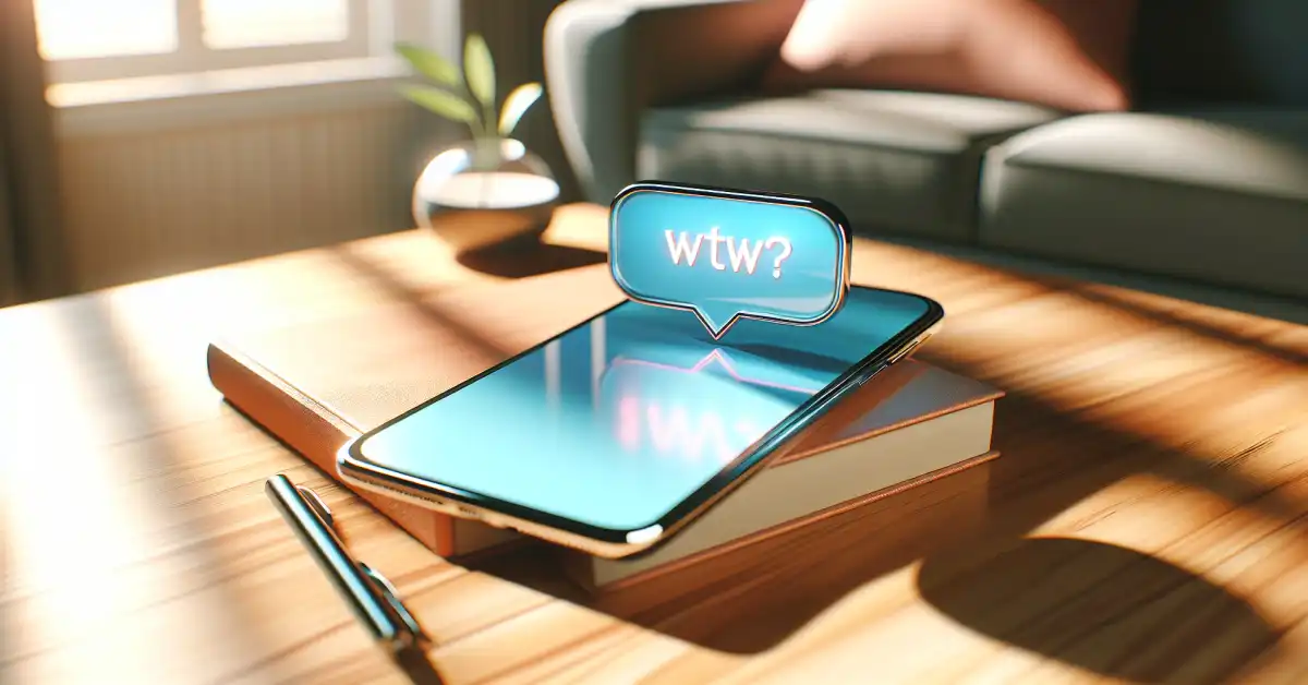 what does wtw mean in text