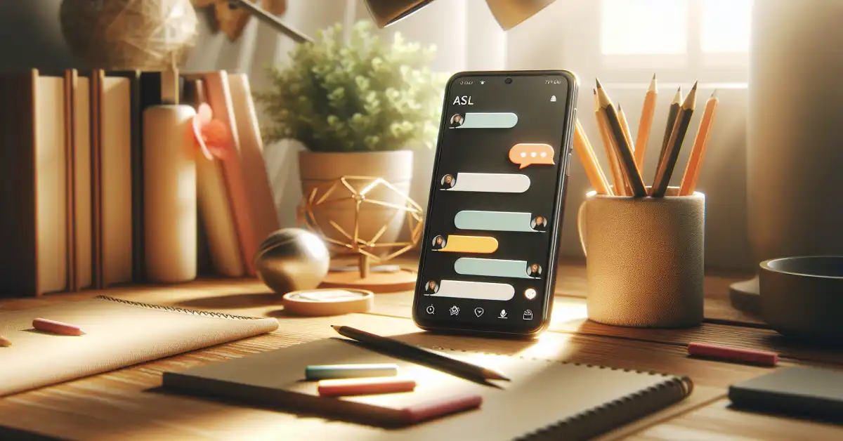 what does asl mean in text