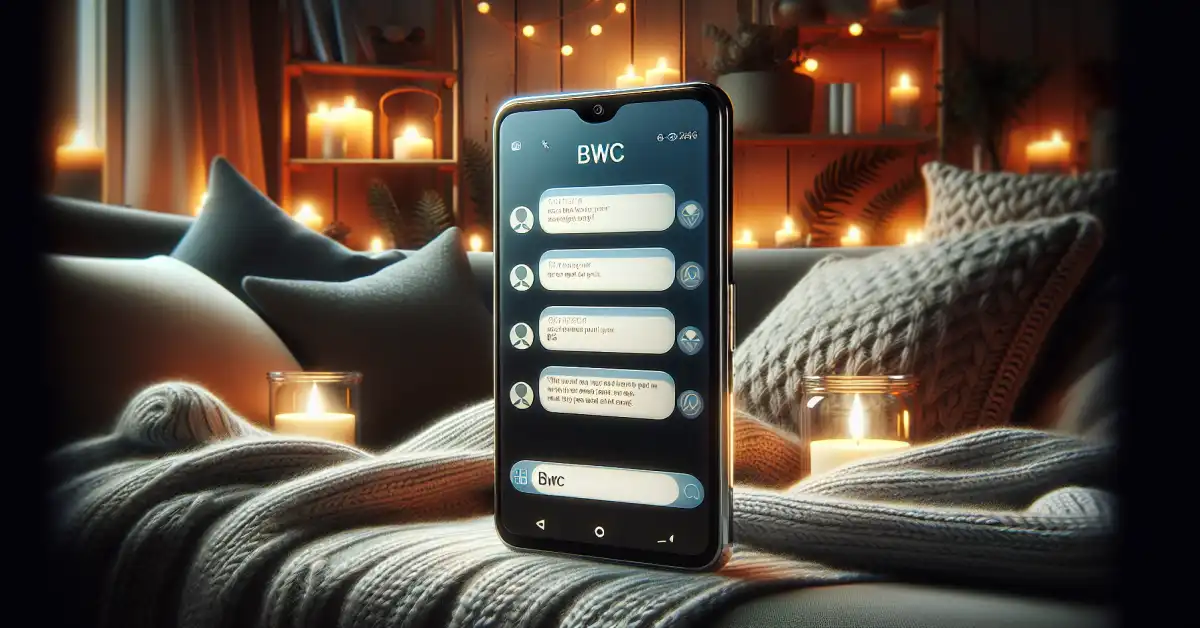 what does bwc mean in text