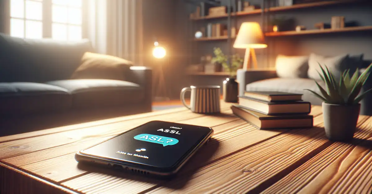 what does asl mean in text slang