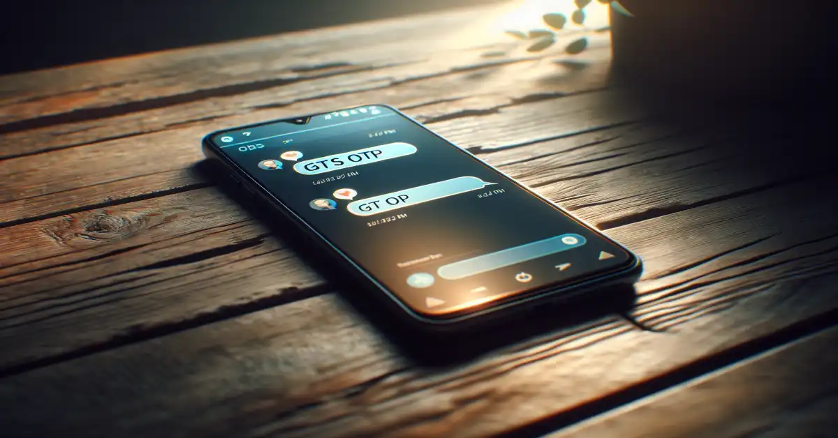 what does gts otp mean in text